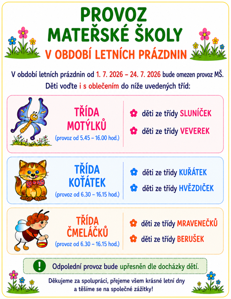 Prázdninový provoz_červenec