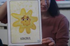 SLUNÍČKA-  Včera ke mně zašel,zlý praděda Kašel.(když kamarád stůně)