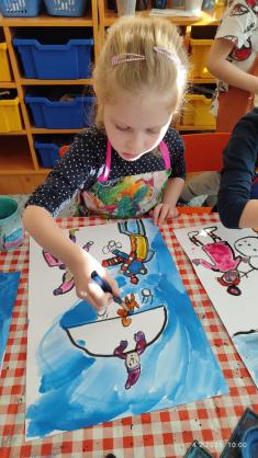 „Ať je zima, ať je mráz, nebojí se žádný z nás, ať si mrzne, ať je zima, zimní sporty ty jsou prima.“ 