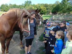 Veverky a Kuřátka na výletě v Envicentru ve Vysokém Poli