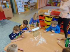 Příprava na Svatého Martina u Kuřátek