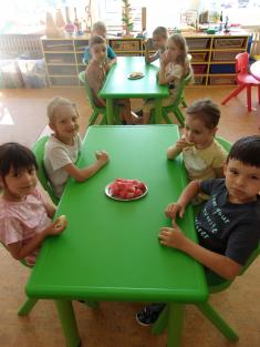 U zrcadla z lesní rosy chlubila se jahoda: „Tvářičky mám k nakousnutí, kdopak se mi podobá?”-SLUNÍČKA